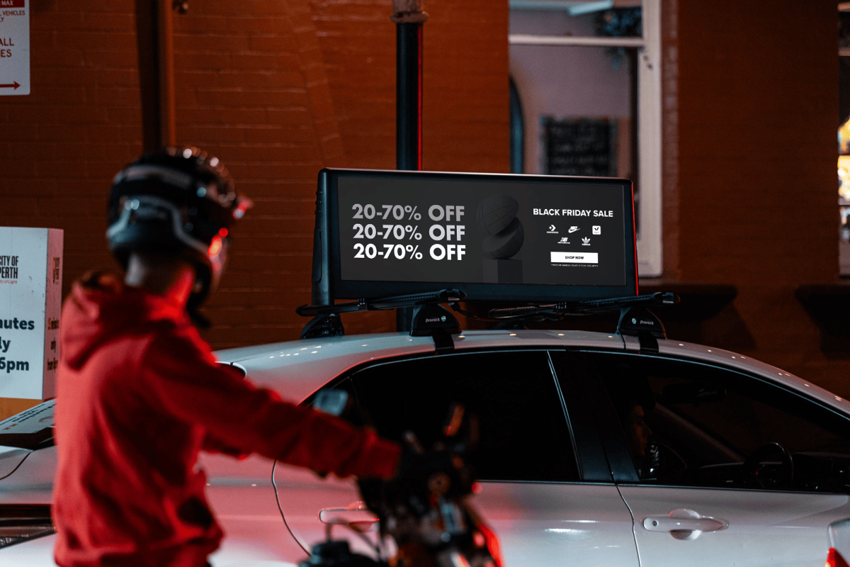 Rideshare Digital Screens - BLACK FRIDAY SPECIAL Image #2